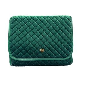 Classic Toiletry Case in Emerald Velvet - New   The Emerald Velvet is a beautifu